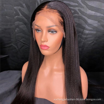 Whosale Transparent Swiss Lace Glueless Brazilian human hair wigs 360 HD full lace wigs